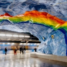 Stockholm Metro Stations – Subway Art