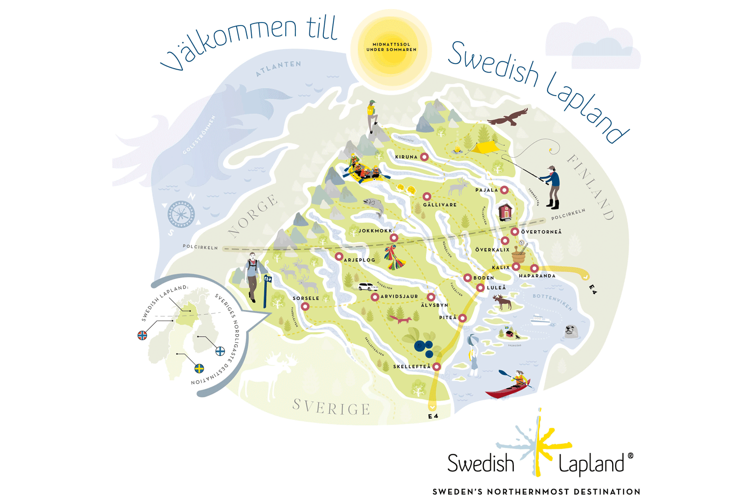 Zweeds Lapland reizen en vakanties Zweeds Lapland reizen en vakanties
