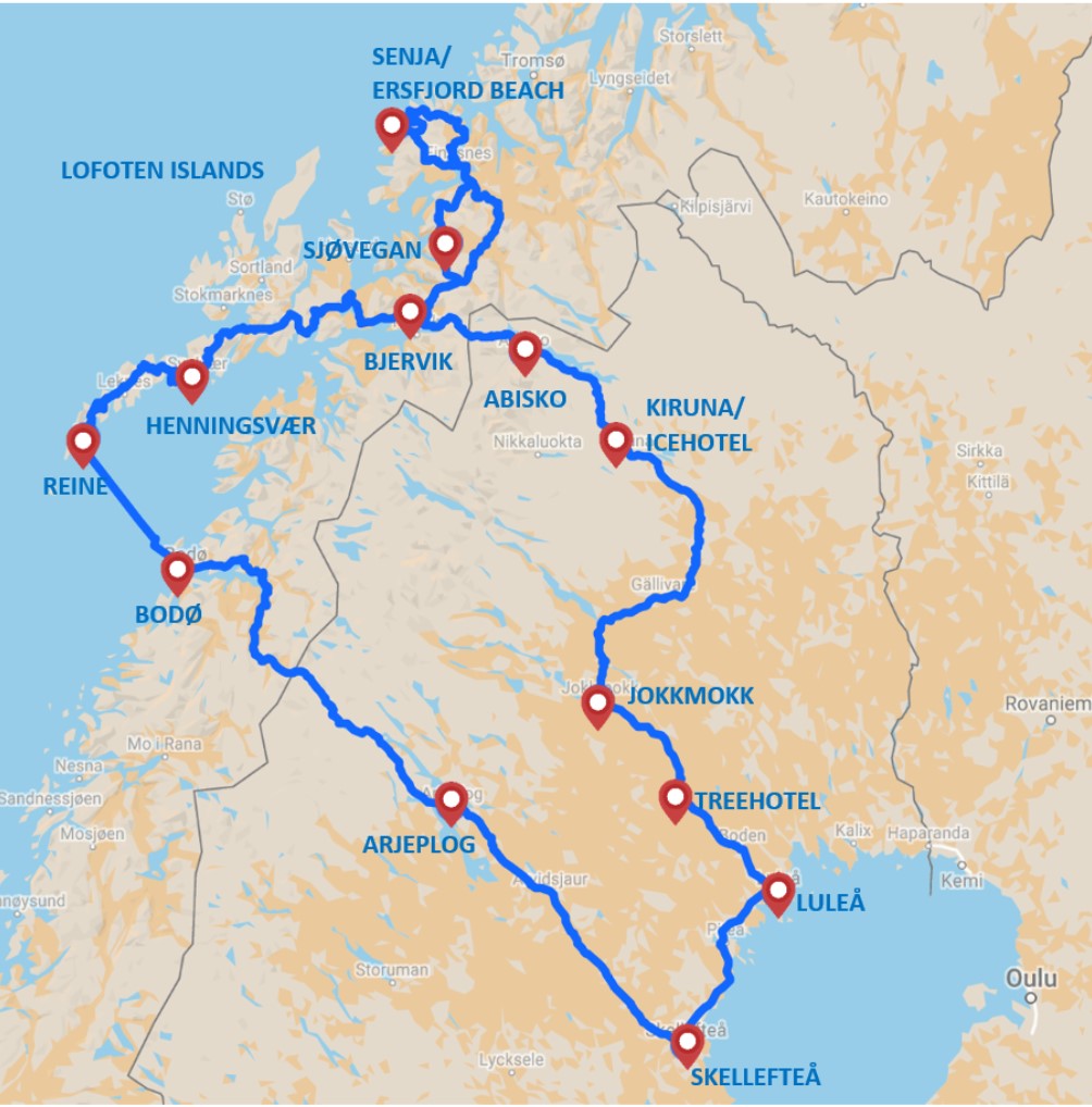 route map