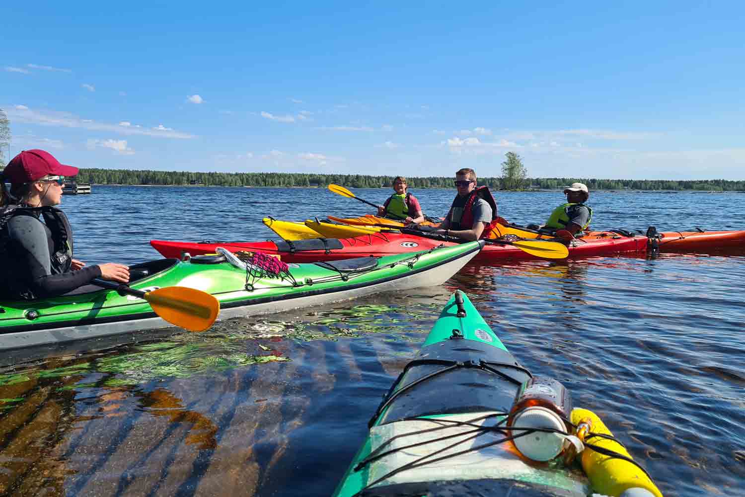 Kayaking-lulea-summer