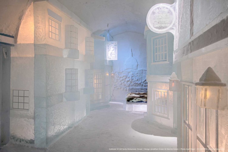 Icehotel Art Suite Kiruna Aurora Dreams, Winter Bucket List