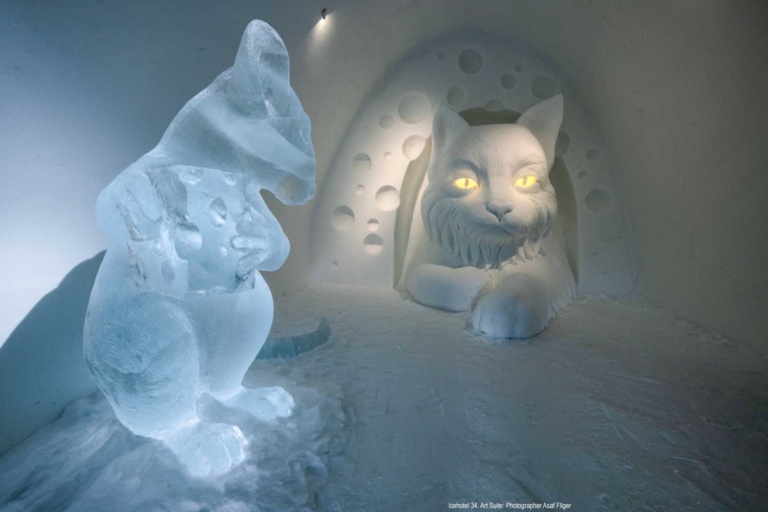 Icehotel-34-cold-room-art-suite-Asaf-Kliger, Winter Bucket List, Kiruna Snow Festival, Christmas Swedish Lapland