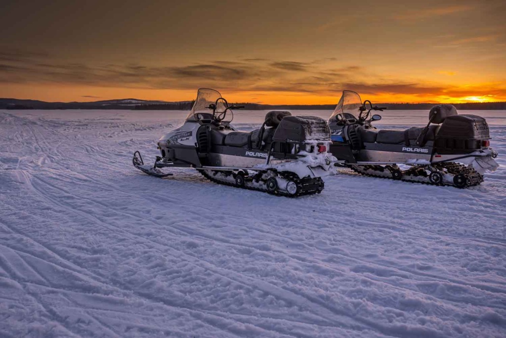 Snowmobile Luleå Winter Break