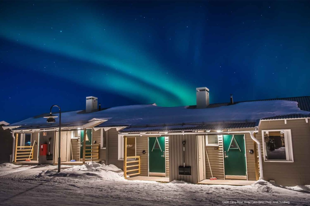 Stockholm to Kiruna by Train, Reindeer Northern Lights