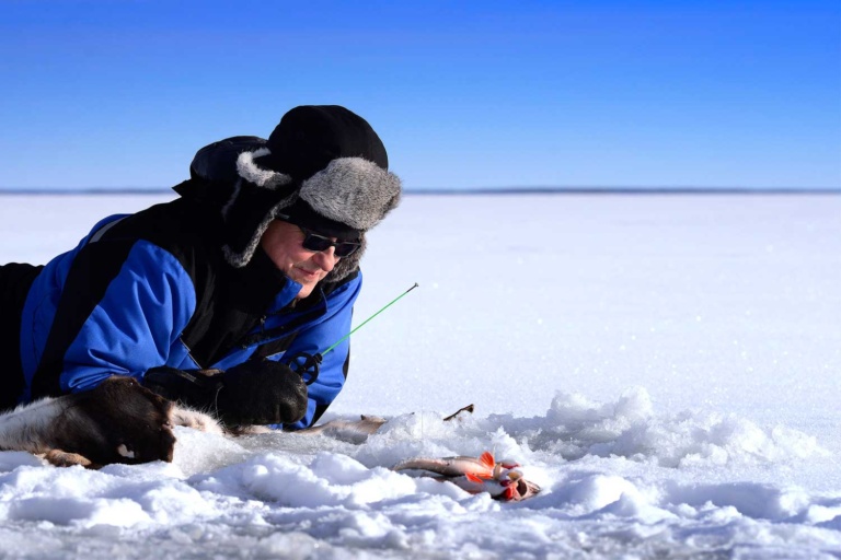 Ice Fishing Highlights Swedish Lapland
