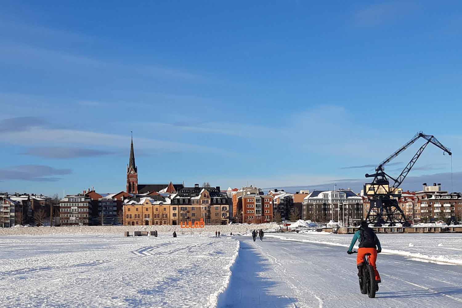fatbike guided tours Luleå Winter Break