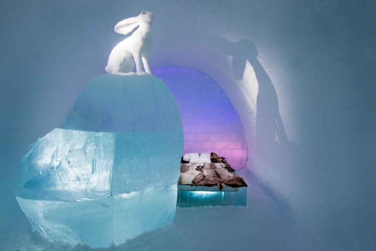 Icehotel Art Suite Abisko Kiruna Aurora, winter holiday sweden, Lapland Kiruna, Short Break Lapland