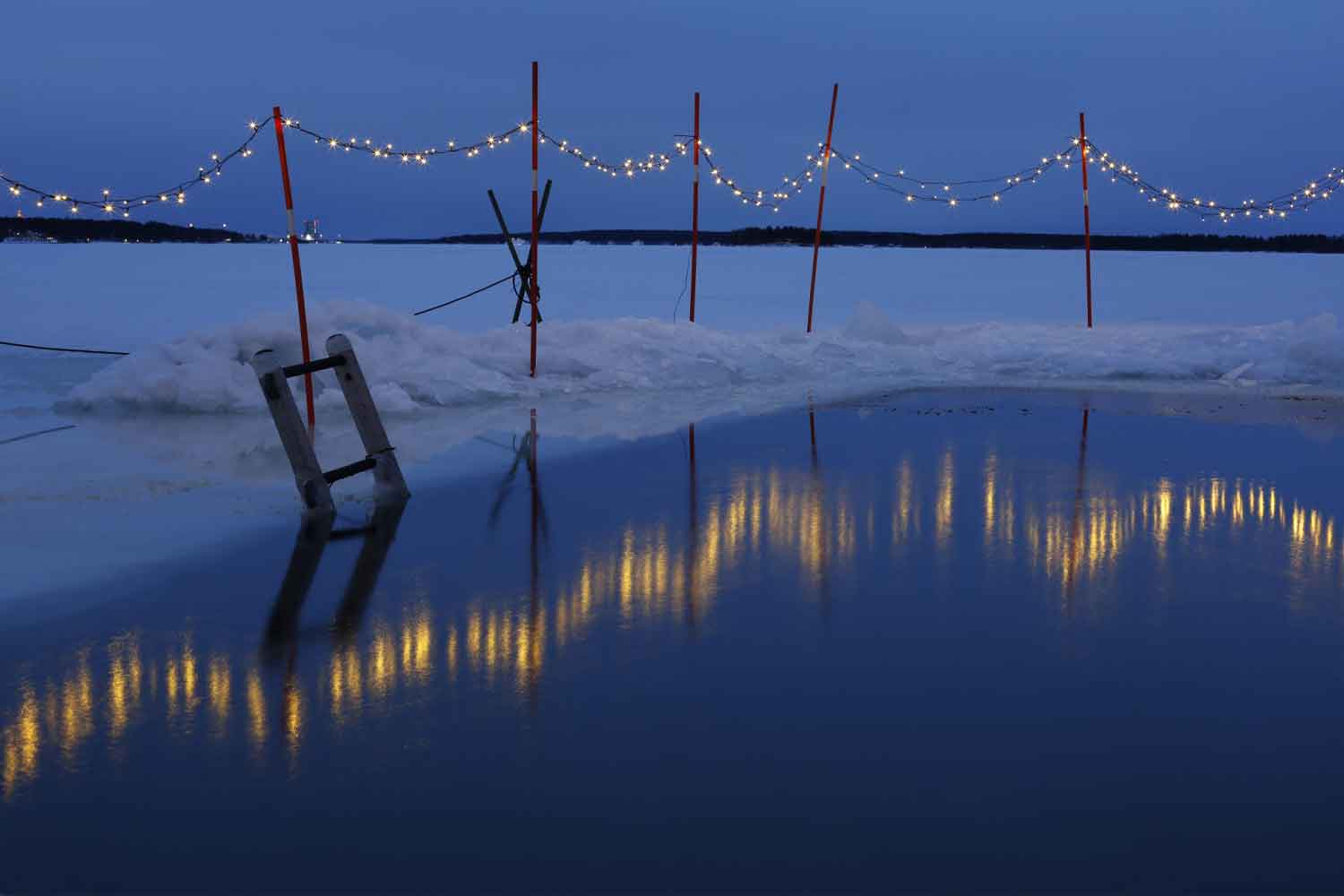 ice lulea bath sauna