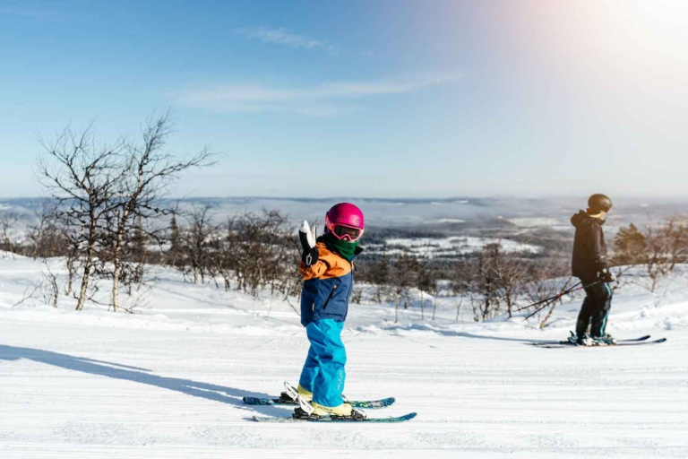 Dundret skiing holiday Swedish Lapland Winter Holiday
