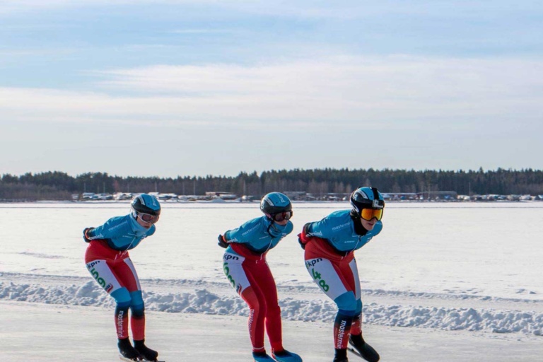 Schaatsen Luleå Swedish Lapland Winter Holiday