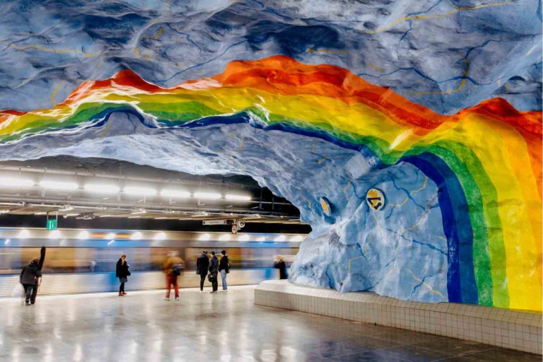 Stockholm Metro Stations – Subway Art