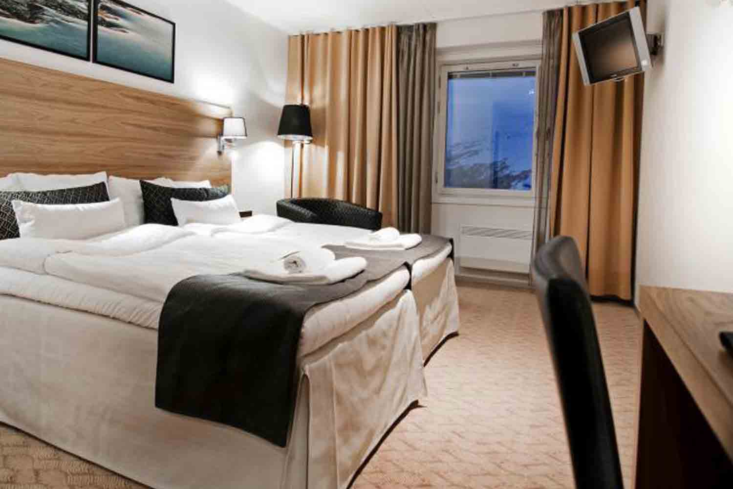 Arctic-Sweden-Skiing-holiday---standard-room