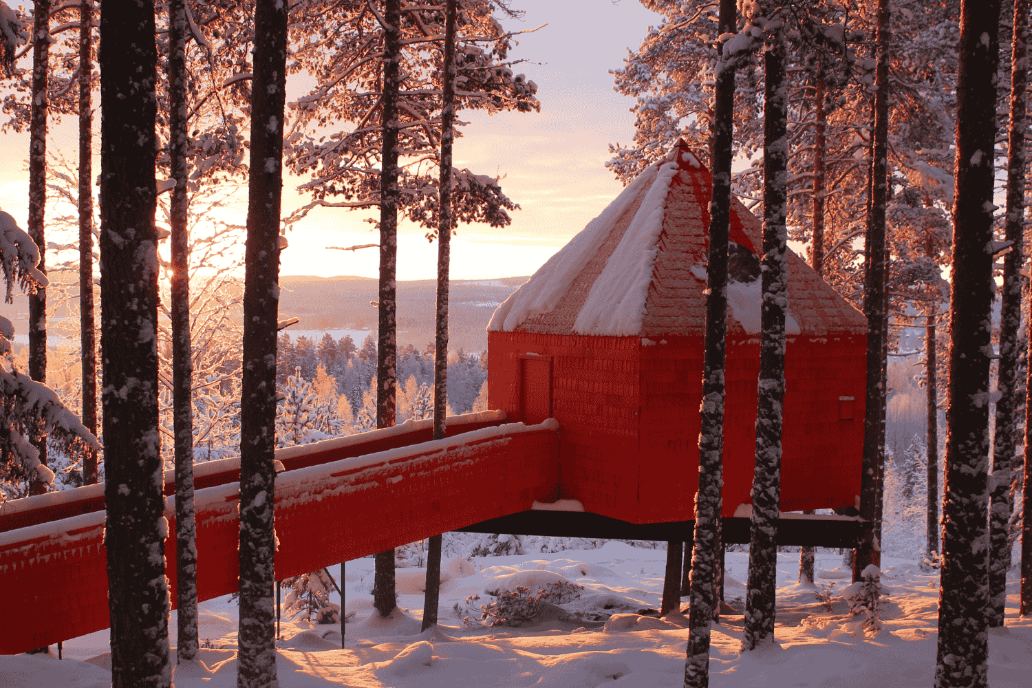Blue Cone Treehotel - Swedish Lapland Retreat